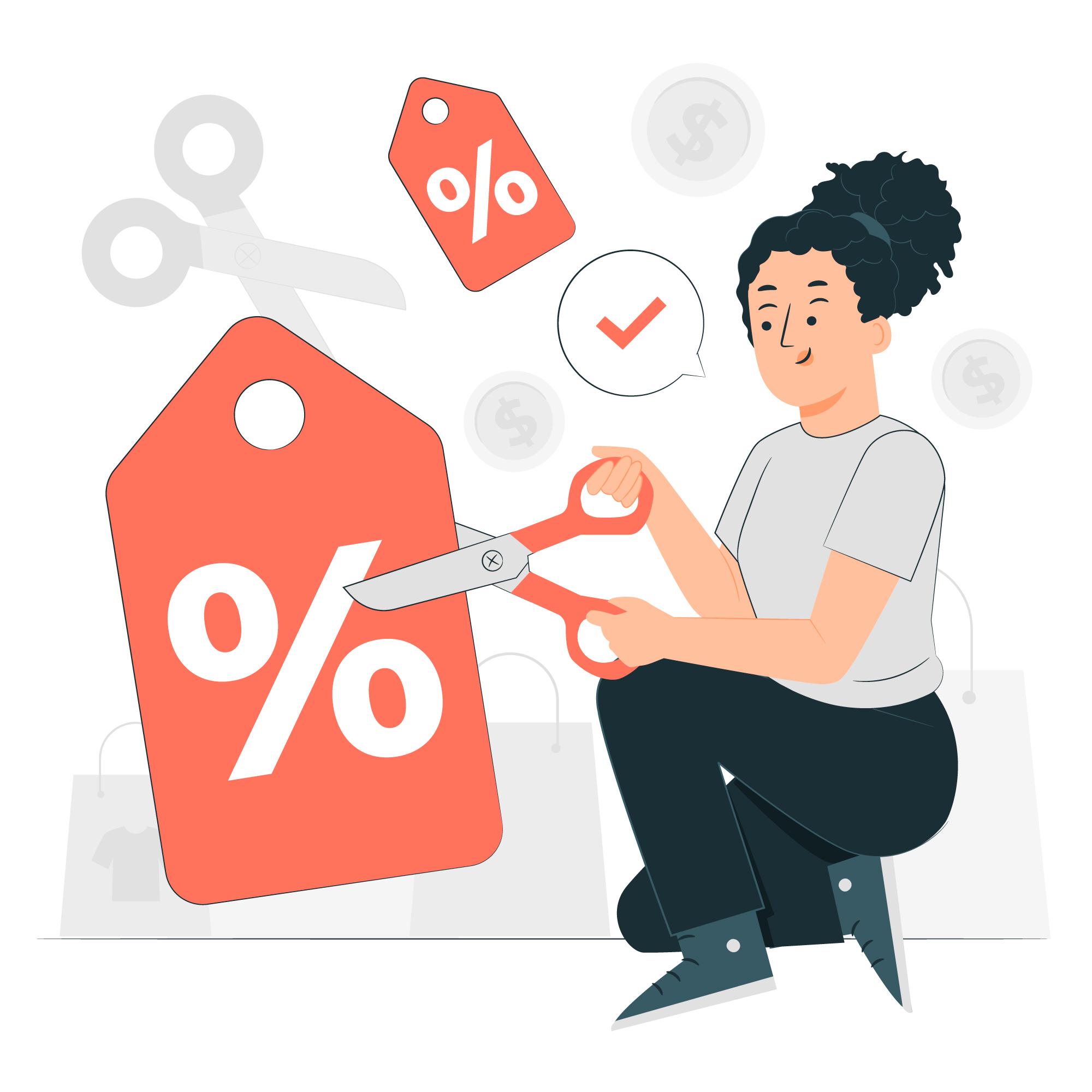 competitive price illustration